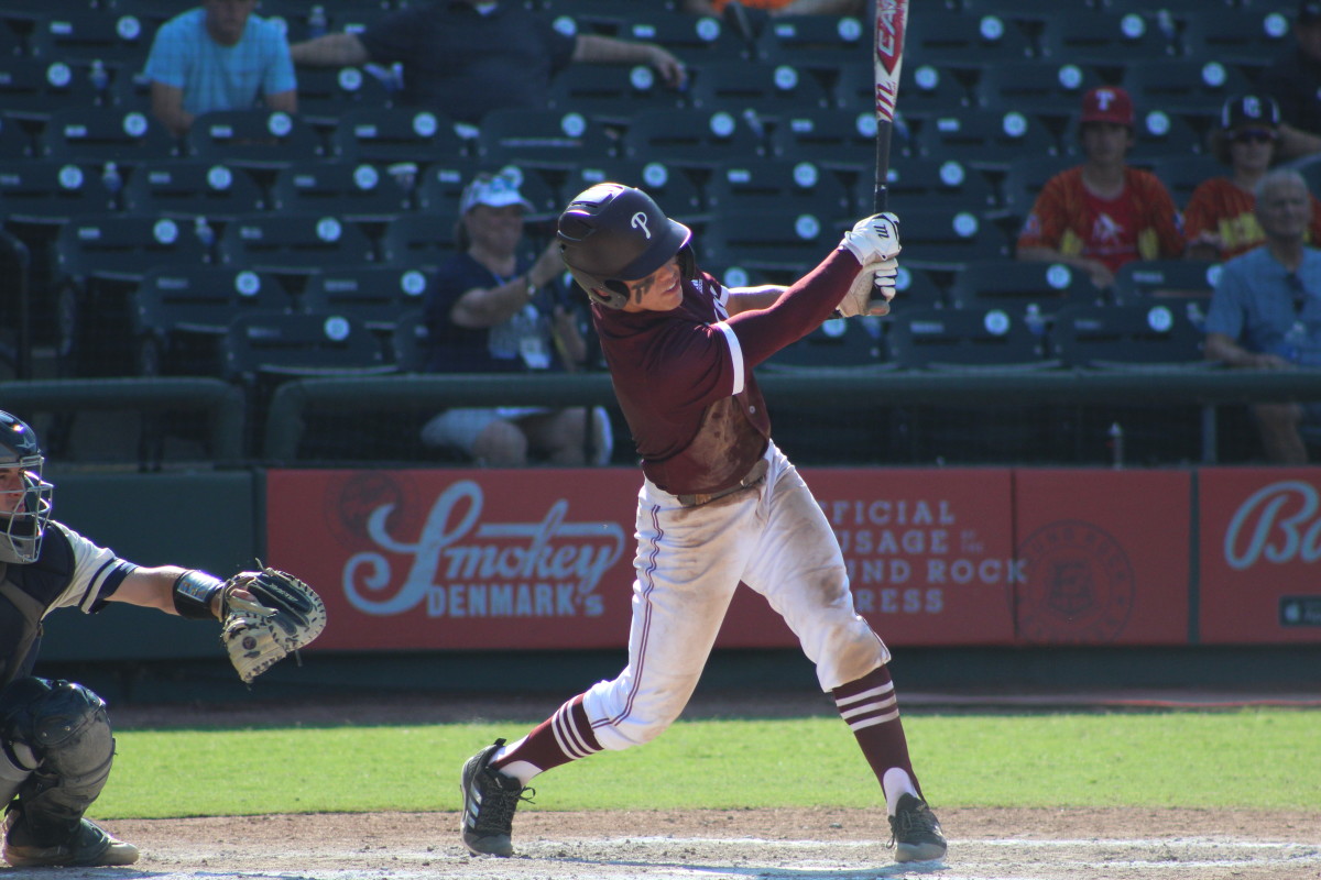 Pearland Flower Mound 6A UIL state championship Texas baseball playoffs 061023 Andrew McCulloch 154